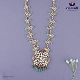 Padmini Victorian Pink Long Necklace