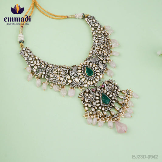 Meera's Jewels - Victorian Green Necklace Collection