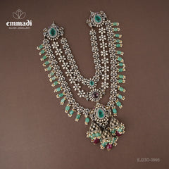 Pancali Victorian Multi Long Necklace