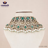Parbani Victorian Green Choker