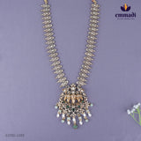 Parvati Victorian Green Long Necklace