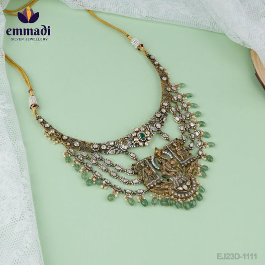 Annasuya Nirajas Handcrafted Gold Plated Necklace