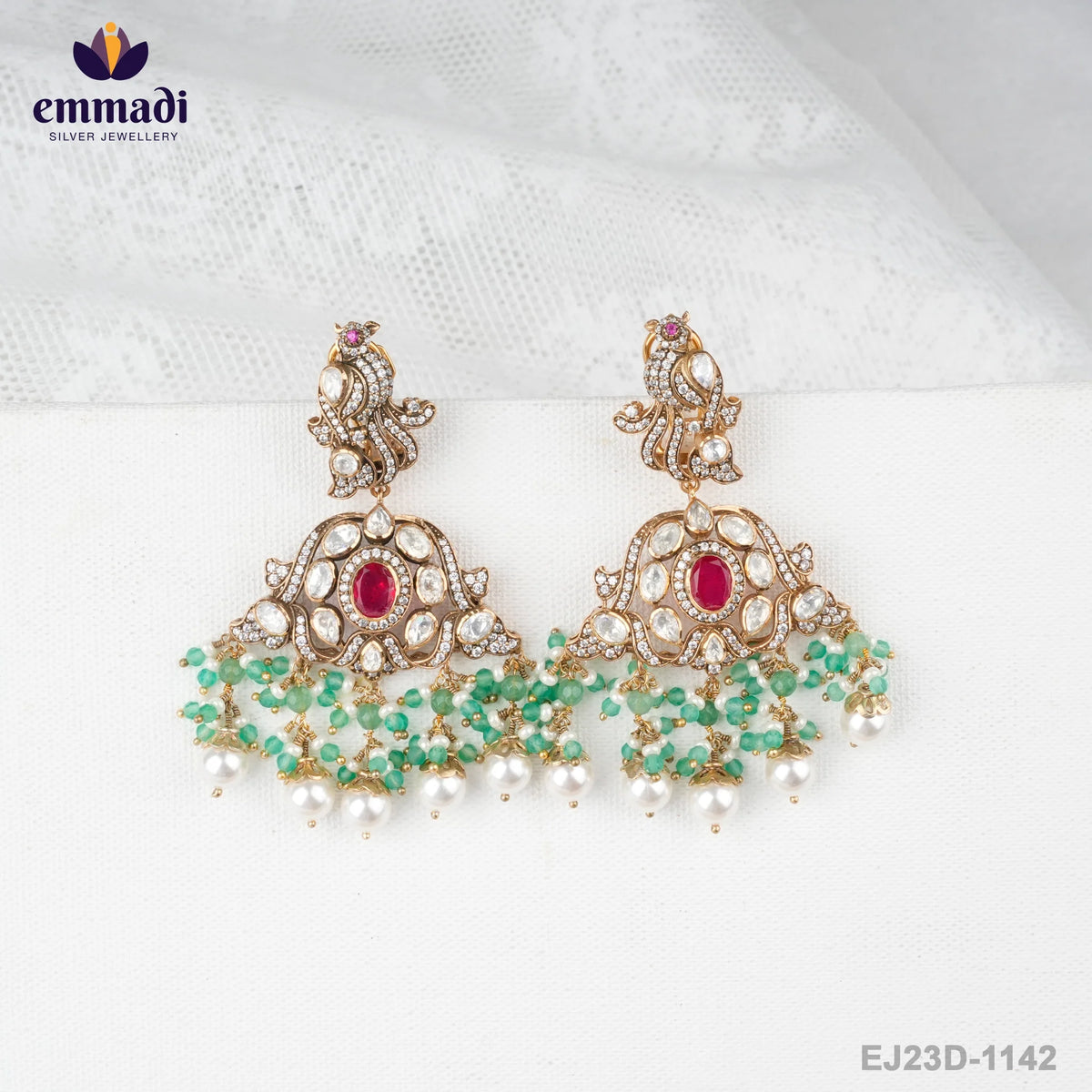 Rajasthani Rani Jewels: Victorian Pink Hangings