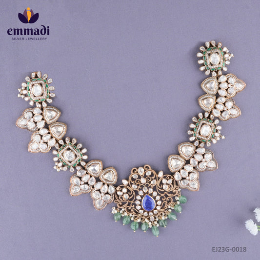 Pranali Victorian Multi Necklace