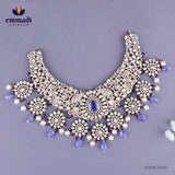 Sarkari Victorian Blue Necklace