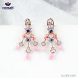 The Royal Rajput Jewels - Two Colour Stones Blue Hangings