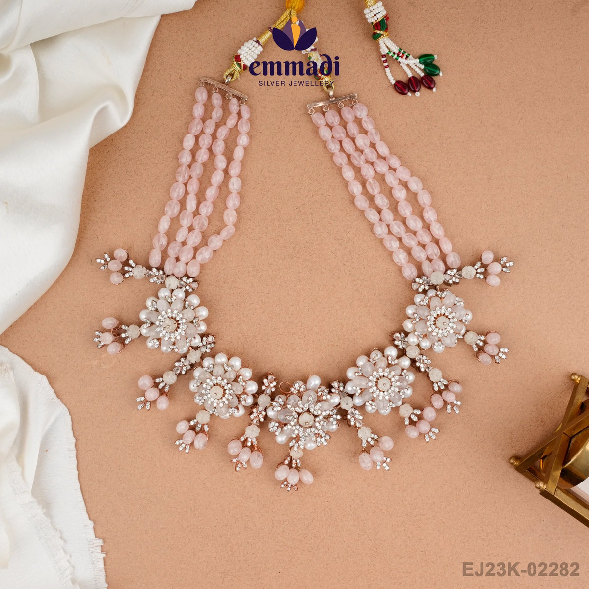 Ananya's Gemstone Multi Short Necklace Collection: Handcrafted Indian Jewellery