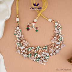 Ananya's Gemstone Multi Short Necklace Collection: Handcrafted Indian Jewellery