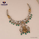 Udbhavi Victorian White Necklace