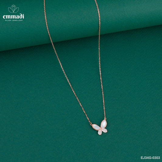SOMA Dazzling White CZ Silver Chain