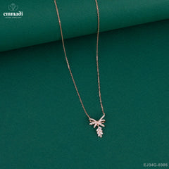 SULAKSHANA Elegant CZ White Chain