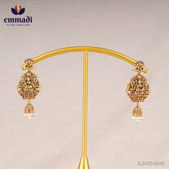 Suvarna Nakshi Jewels- Indian Elegance in Handcrafted Gold-Plated Multi Hangings