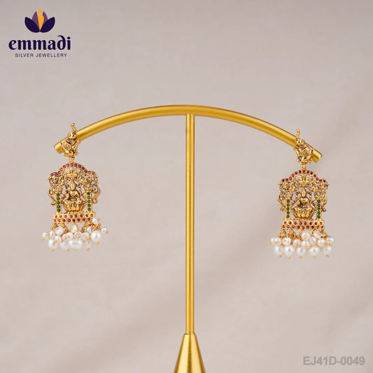 Suvarna Nakshi Jewels- Indian Elegance in Handcrafted Gold-Plated Multi Hangings