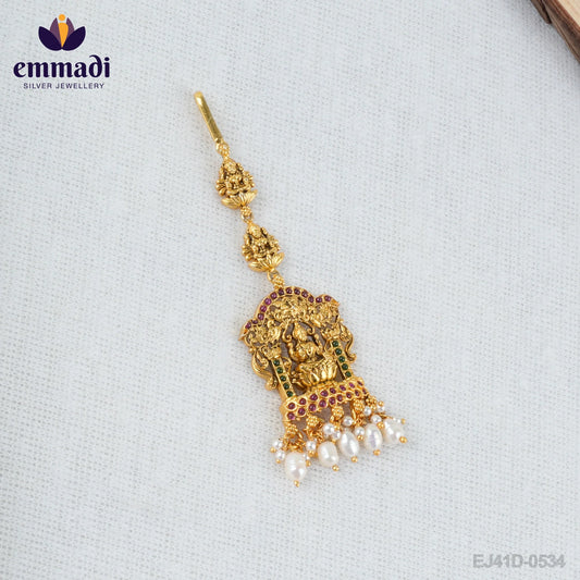 Anaya PAPIDI BILLA NAKSHI MULTI: Exquisite Handcrafted Gold-Plated 92.5 Silver Jewelry