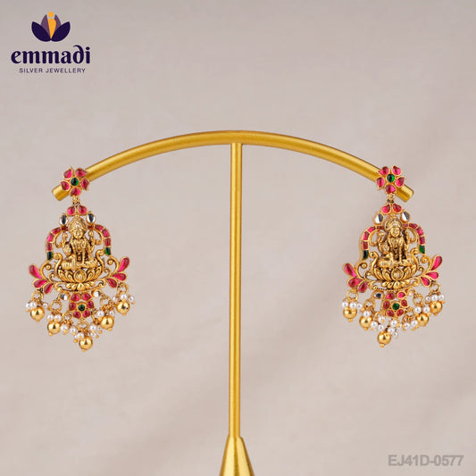 Suvarna Nakshi Jewels- Indian Elegance in Handcrafted Gold-Plated Multi Hangings