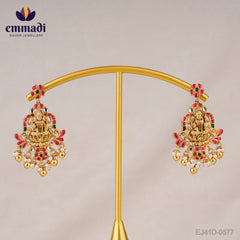 Suvarna Nakshi Jewels- Indian Elegance in Handcrafted Gold-Plated Multi Hangings