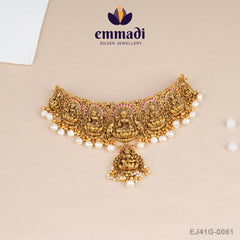 Gambhiri Nakshi Pink Choker