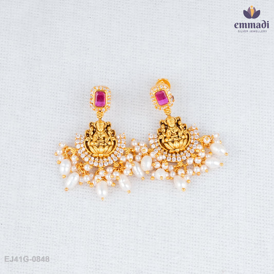 Darshini Elegant Pink Nakshi Hangings