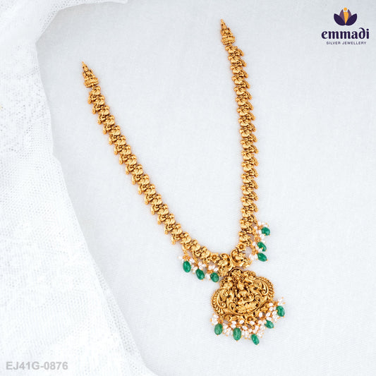 Ipsita's Elegant Long Necklace Nakshi