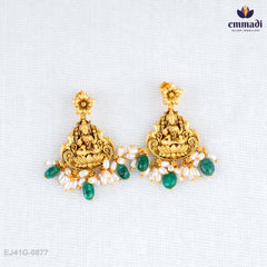 Jyotsna Elegance: Gold Nakshi Hangings