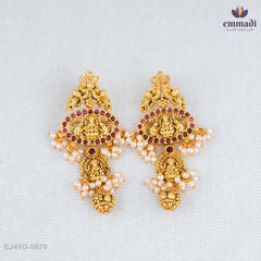 Maithili Elegance: Pink Nakshi Hangings