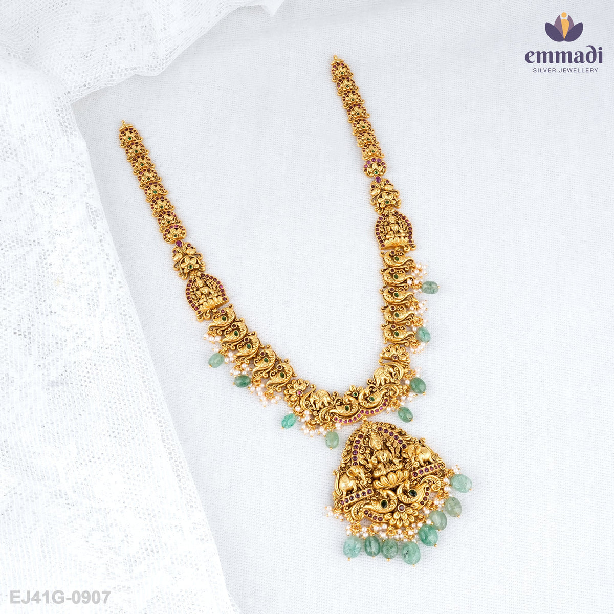 Kashyapi Elegant Multi-Coloured Long Necklace