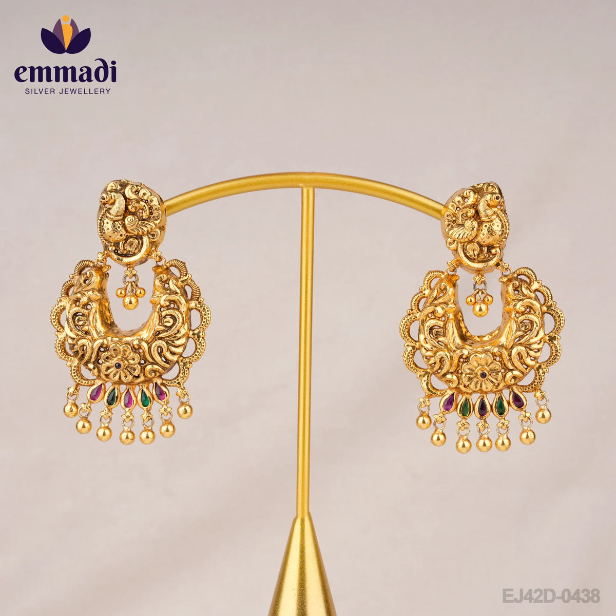 Suvarna Nakshi Jewels- Indian Elegance in Handcrafted Gold-Plated Multi Hangings