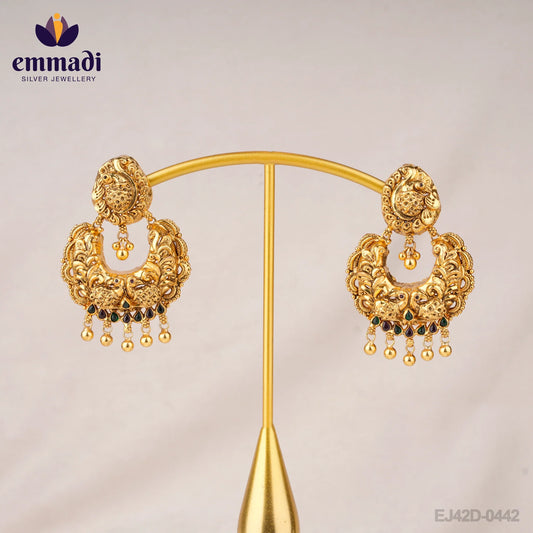 Suvarna Nakshi Jewels- Indian Elegance in Handcrafted Gold-Plated Multi Hangings