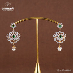 Elampirai Premium Cz Green Hangings