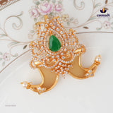 Kalakarni Puligoru Green Pendant