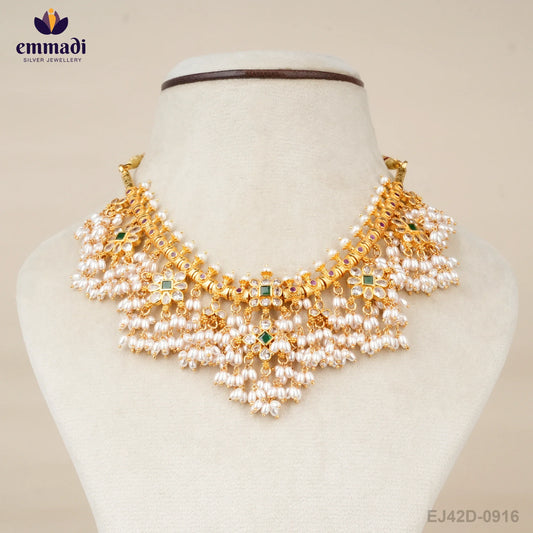 Madhushri Guttapusalu Multi Necklace