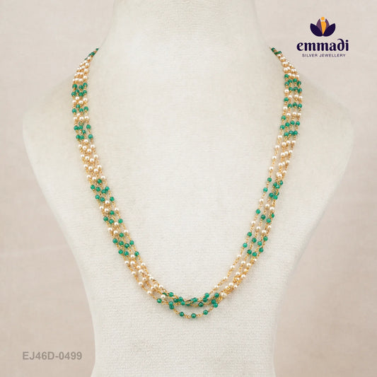 Rachaitri Beads Green Chain