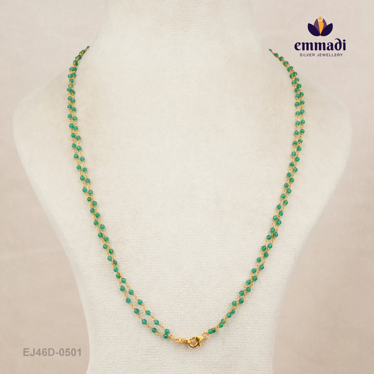 Rajdulari Beads Green Chain