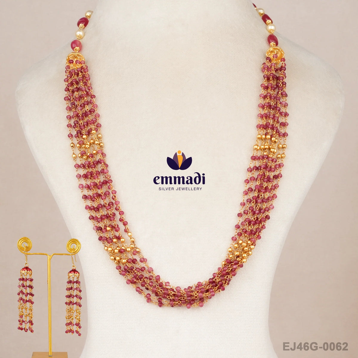 Samriddhi Beads Red Chain