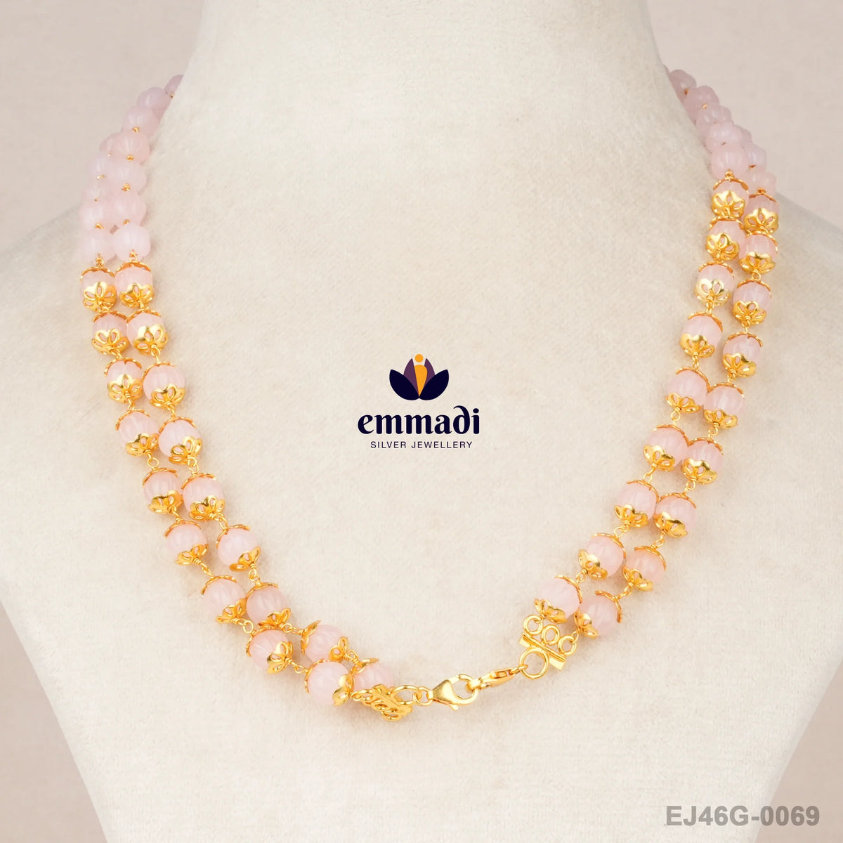 Sanjivani Beads Pink Chain