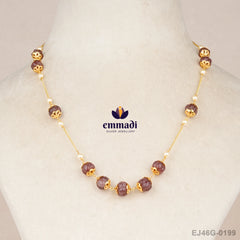 Satyavati Beads Red Chain