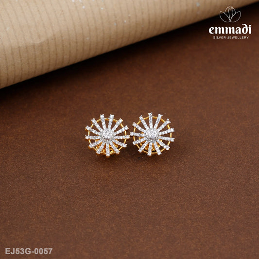 Tapadyuti Premium Cz White Studs