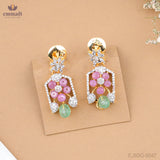 Beatrice's Dazzling Multi-Colored Gemstone Necklace