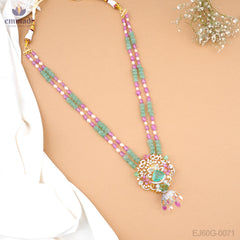 Arabella's Exquisite Long Necklace Gemstone