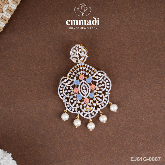 Krishadari Premium Cz Multi Pendant