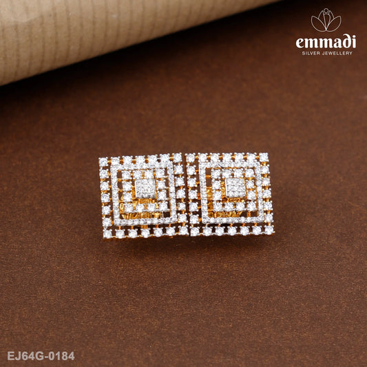 Darsayamini Premium Cz White Studs