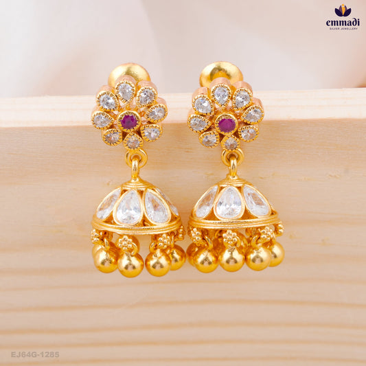 ANUMATIE Silver Jewelry: Pink Stone Elegance