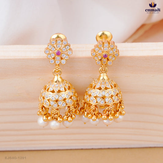 ANURA Exquisite Pink Stone Buttalu Jewelry