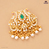 ANUSRI Elegance: Multi-Coloured Pendant Jewellery