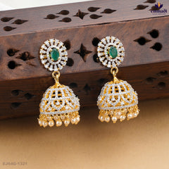 ARCHINI Elegant Green Premium CZ Buttalu