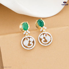 ARTHY Premium CZ Green Hangings