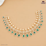 Athulya Radiant Green CZ Necklace