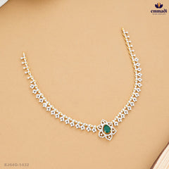 BALAMBIGAI Exquisite Green CZ Necklace