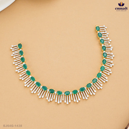 BAMINI Exquisite Green Premium CZ Necklace