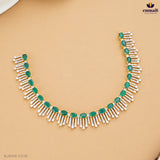 BAMINI Exquisite Green Premium CZ Necklace